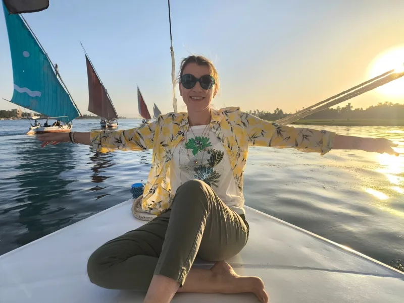 Voyage groupe Égypte spirituel avec Laetitia Perraud